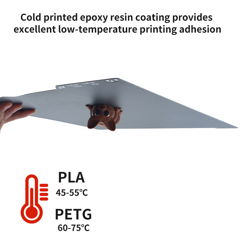 FYSETC CryoNix Build Plate, Double-sided, Low Temperature, 355x347mm, for Bambu Lab H2D