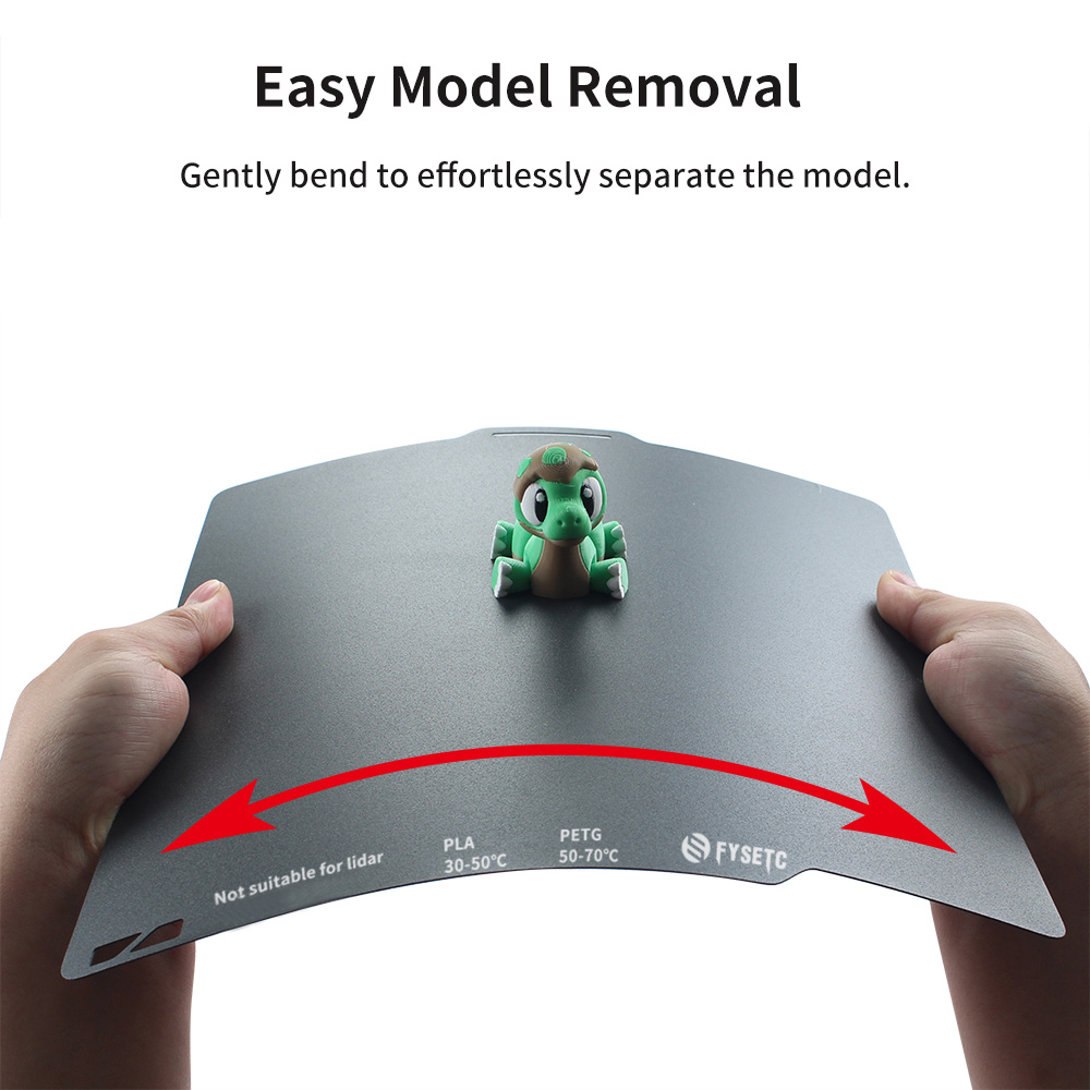 FYSETC CryoNix Build Plate, Double-sided, Low Temperature, 258x276mm, for Bambu Lab X1 P1 A1
