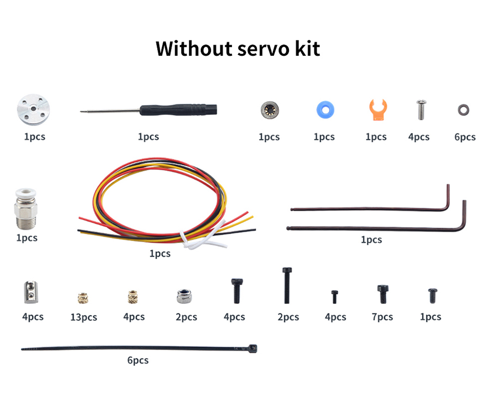 FYSETC ERCF V2 Filament Cutter Kit for ERCF V2.0 Voron 2.4 Trident, without Survo