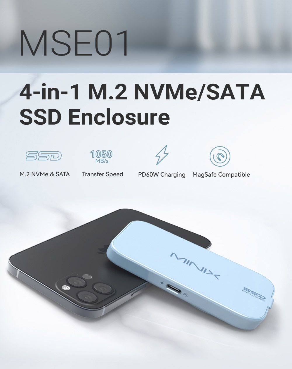 MINIX MSE01 SSD Enclosure