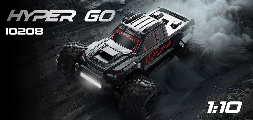 MJX 10208 1/10 RC Car 4WD Brushless High Speed 4WD RC Vehicle