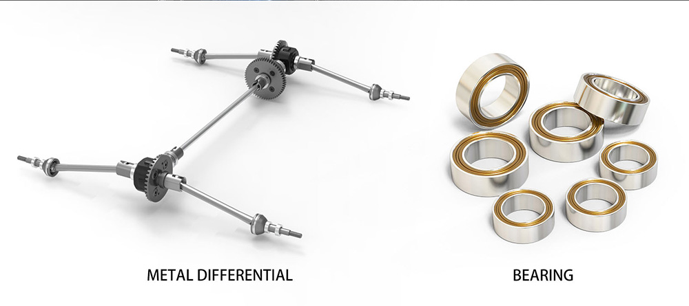 MJX 10208 1/10 RC Car 4WD Brushless High Speed 4WD RC Vehicle