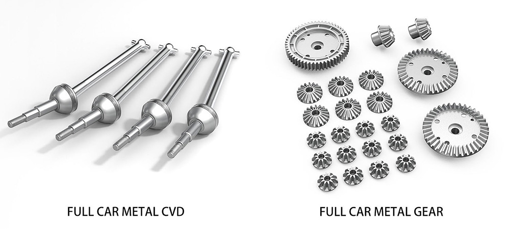 MJX 10208 1/10 RC Car 4WD Brushless High Speed 4WD RC Vehicle