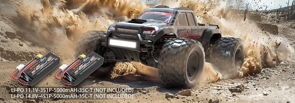 MJX 10208 1/10 RC Car 4WD Brushless High Speed 4WD RC Vehicle