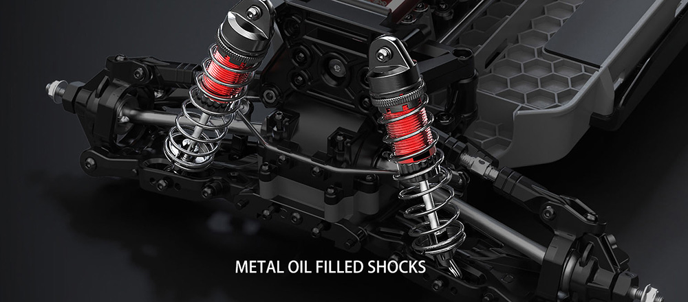 MJX 10208 1/10 RC Car 4WD Brushless High Speed 4WD RC Vehicle