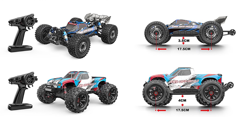 MJX 16210 1/16 RC Car Brushless High Speed RC Vehicle Toy