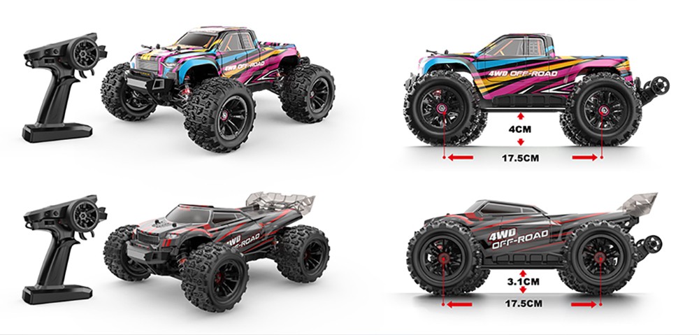 MJX 16210 1/16 RC Car Brushless High Speed RC Vehicle Toy