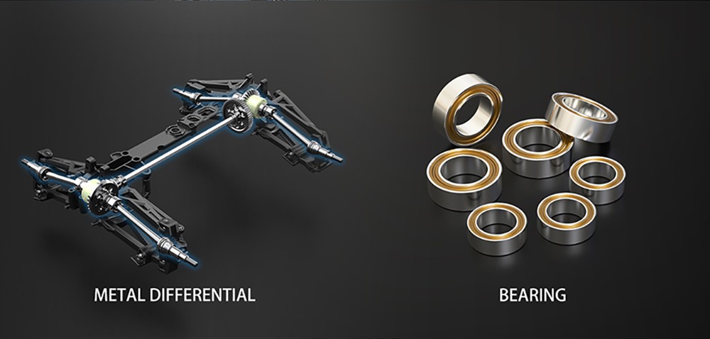 MJX 16210 1/16 RC Car Brushless High Speed RC Vehicle Toy