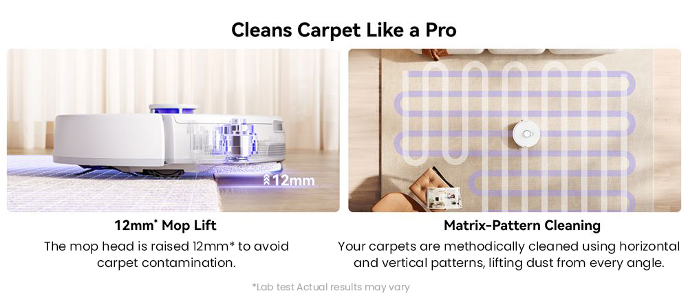 NARWAL Freo Z10 Robot Vacuum and Mop, Tangle Free, 15,000Pa Suction, Adapts to Hard-to-Reach Areas, Self-Emptying, Mop Washing & Drying, Obstacle Avoidance, for Pet Hair & Hard Floor, White