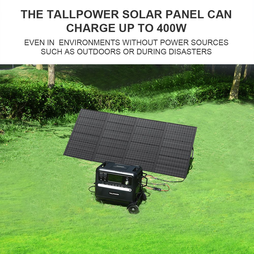 Refurbished TALLPOWER TP400 400W Portable Solar Panel