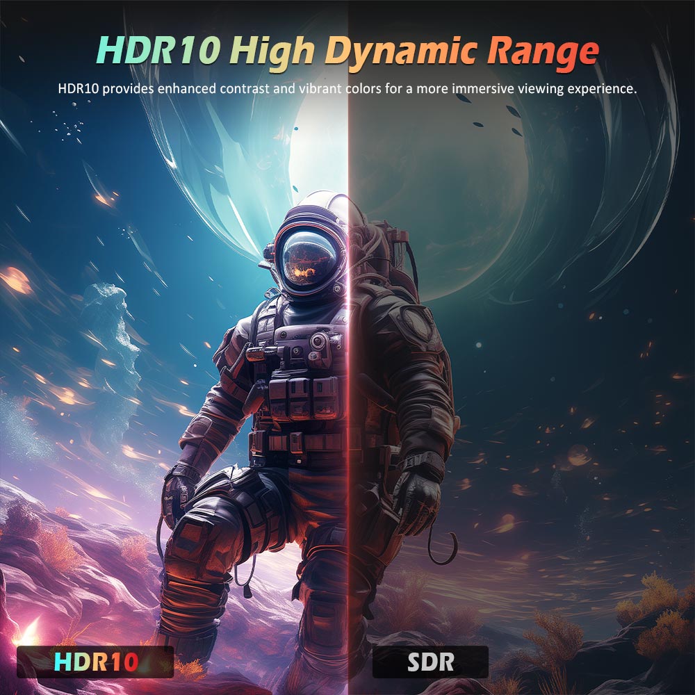 Refurbished TITAN ARMY P2510G Gaming Monitor, 24.5'' 1920*1080 FAST IPS Screen, 180Hz Refresh Rate, HDR10, 99% sRGB, 1ms GTG, Adaptive Sync, Dynamic OD, Game Assist, 8 Scene Modes, Hardware Low Blue Light, 1*HDMI2.0 1*DP1.4 1* Audio