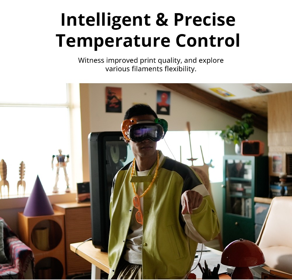 FLSUN T1 Delta 3D-Drucker mit hoher Geschwindigkeit von 1000mm/s , 260*260*330mm, Kl-Kamera