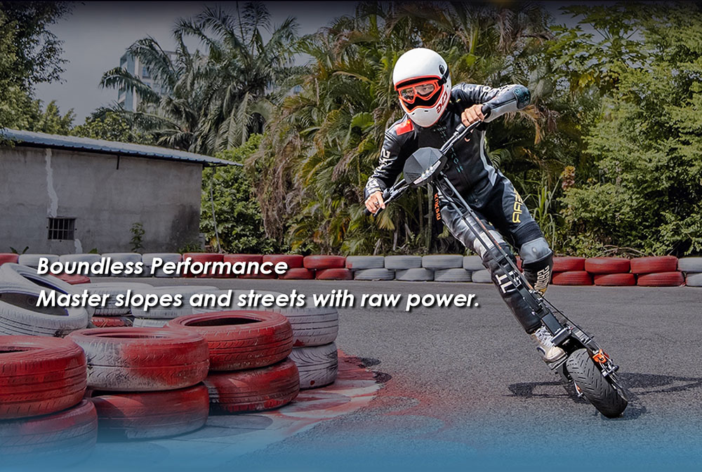 KuKirin G4 Electric Scooter, 2*1000W Motor, 60V 20Ah Battery, 11 inch Tires, 70km/h Max Speed, 75km Range, Front & Rear Disc Brakes, Four-arm Shock Absorber