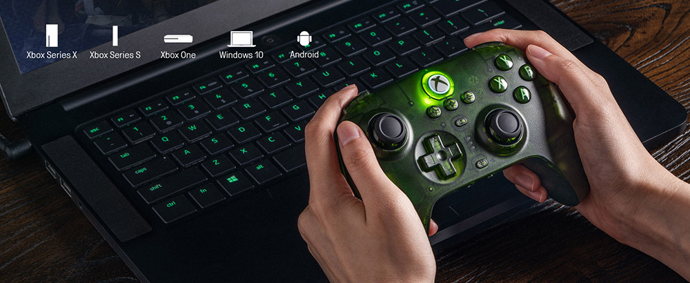 8BitDo Ultimate Gaming Controller for Xbox Series X/S, Xbox One, Windows, Android, iOS, macOS, 3-mode Connection