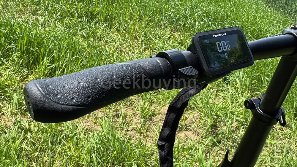 Touroll S2 Elektrofahrrad, 650 W max. Leistung, 48 V 15 Ah Akku, 20 x 4,0 Zoll Reifen, 25 km/h Max. Geschwindigkeit, 150 km max. Reichweite, mechanische Scheibenbremse & E-Bremse, mechanischer Stoßdämpfer, Shimano 7-Gang-Getriebe