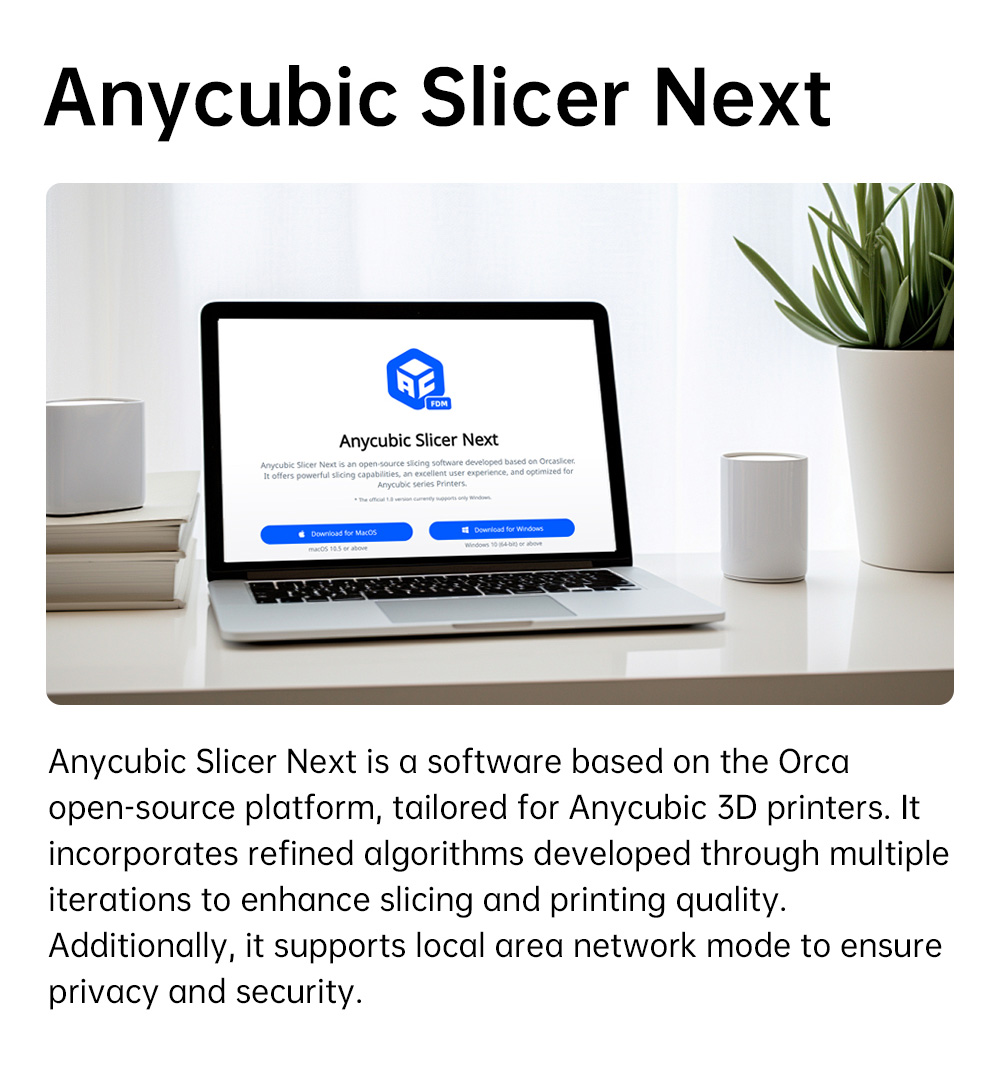 Refurbished Anycubic Kobra S1 Combo 3D Printer, Vibrant 8-Color Printing, 600mm/s Ultra-Fast Speed, Auto-leveling, 320°C Hotend, 44dB Ultra-Quiet, CoreXY Construction, 250*250*250mm