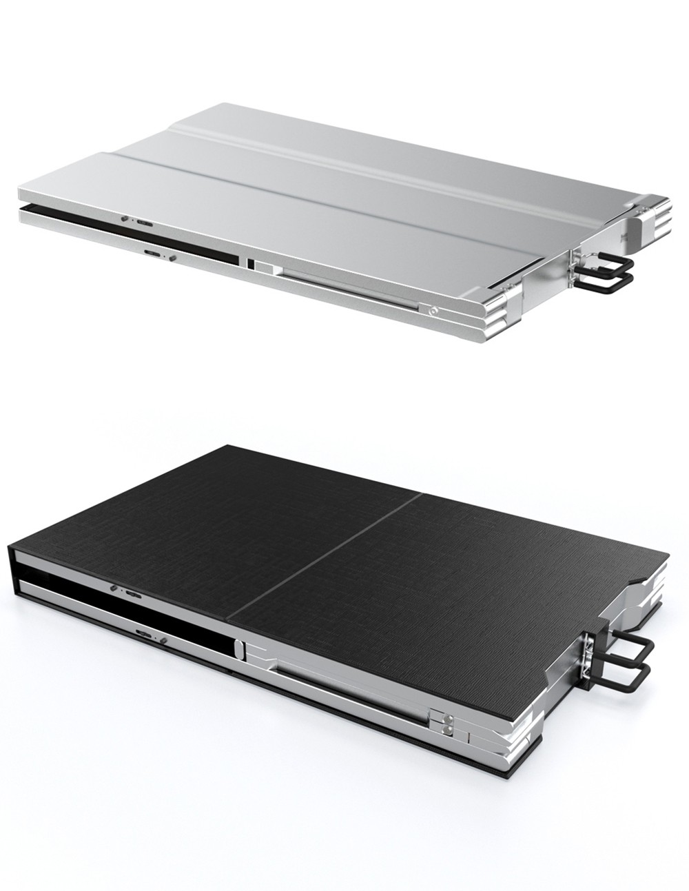 AOSIMAN S140FPC-1 Laptop Screen Extender, 14 inch 1920*1200 Dual Screen Portable Monitor for 13.3-15.6 inch Laptop, 60Hz Refresh Rate, Plug and Play, 2*Mini HDMI, 4*Type-C