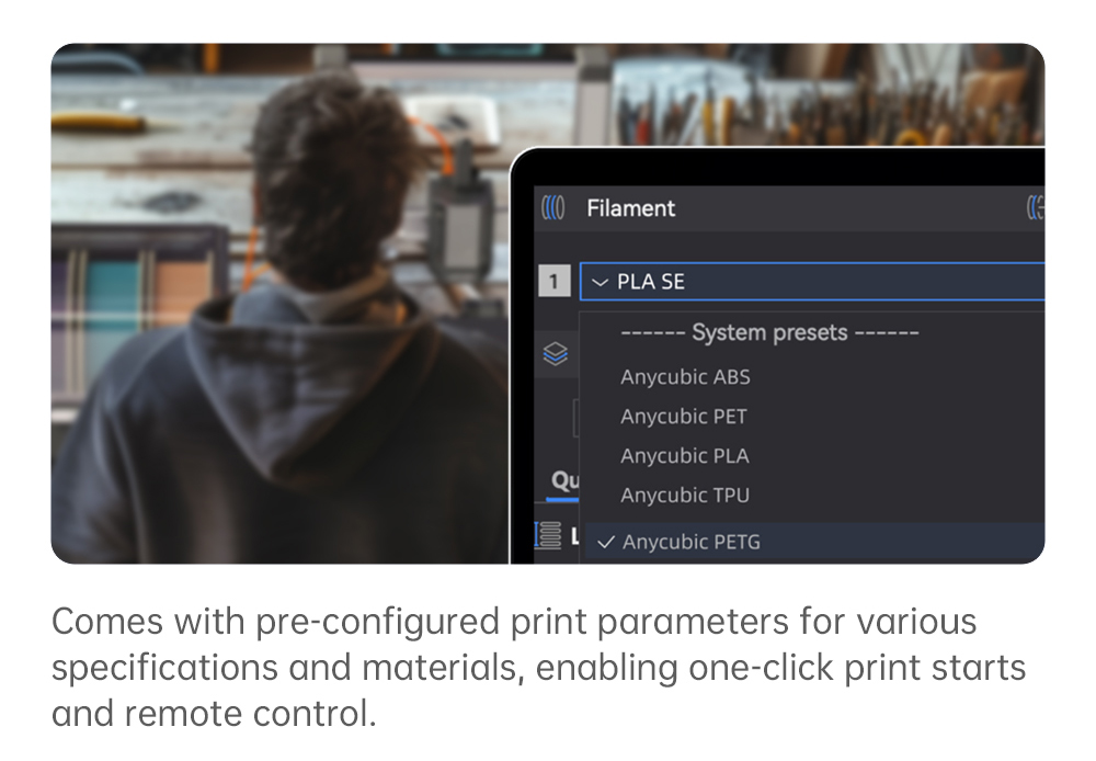 Anycubic Kobra 3 V2 Combo 3D Printer, ACE Pro Multicolor, 720P Camera, 600mm/s Speed, Auto Leveling, Filament Drying, 255*255*260mm