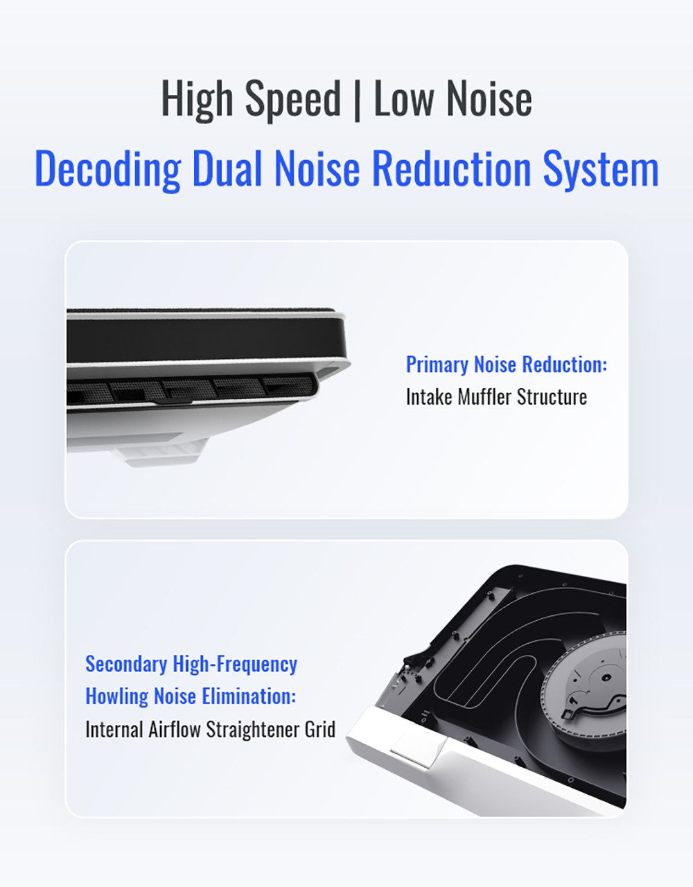 FlyDiGi BS2 Laptop Cooling Pad for Laptops 15.6 inches and Above, 4-angle Adjustable, Intelligent Temperature Control, Dual Noise Reduction