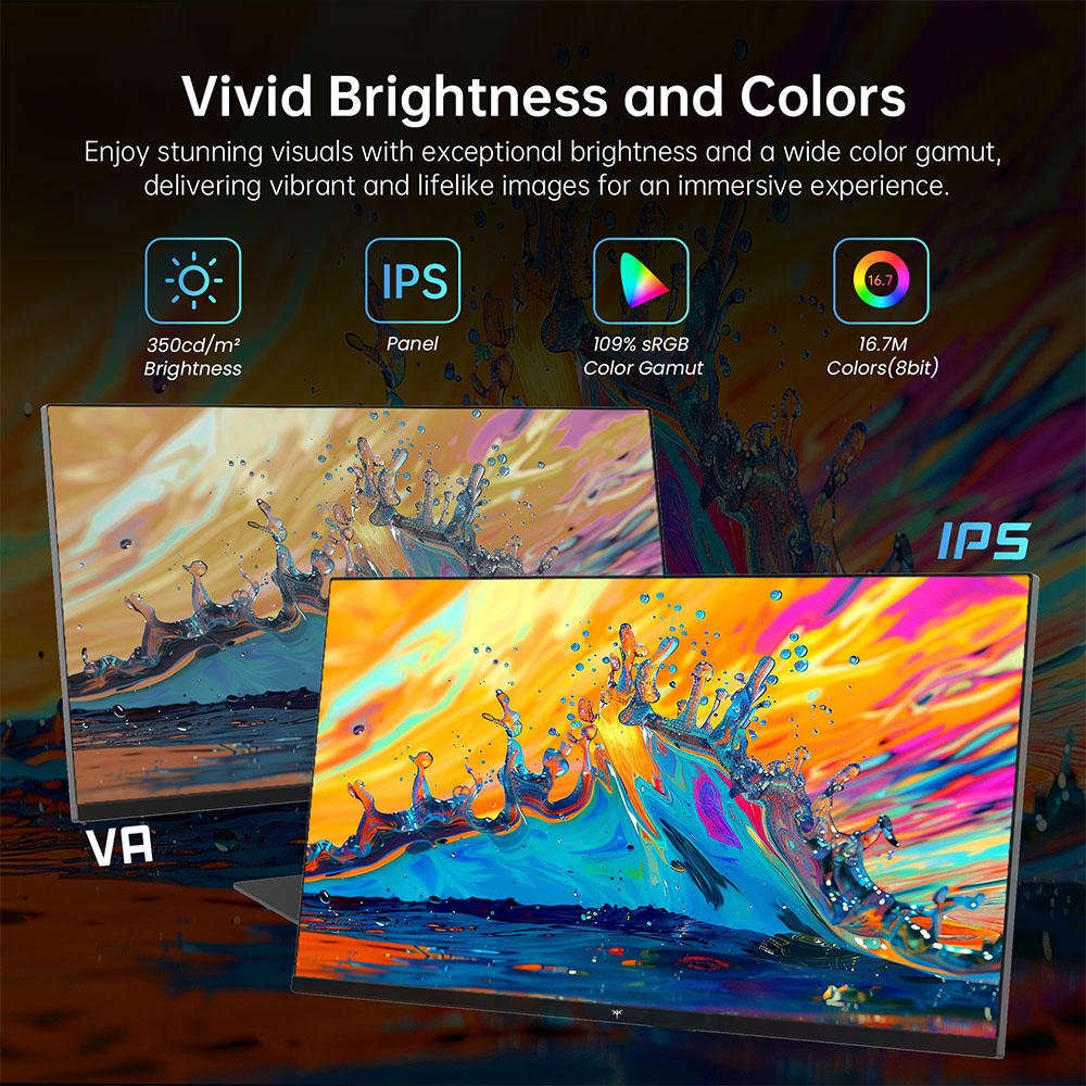 Refurbished KTC H32T13 Gaming Monitor, 32 inch 2560*1440 16:9 IPS Screen, 100Hz Refresh Rate, FreeSync & G-Sync, 1000:1 Contrast Ratio, Low Blue Light & Flicker Free, 2*HDMI 2.0, 1*DP1.4, 1*Earphone Jack, VESA Mount