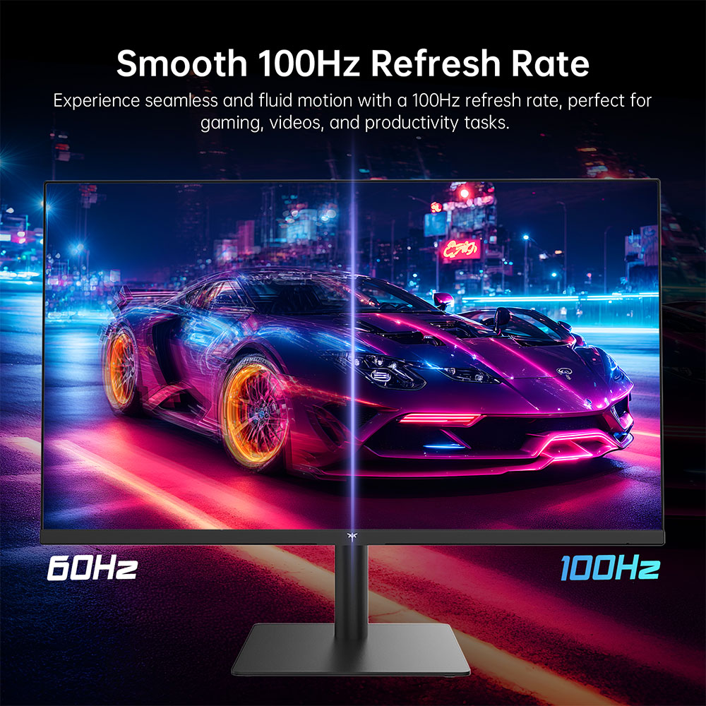 Refurbished KTC H32T13 Gaming Monitor, 32 inch 2560*1440 16:9 IPS Screen, 100Hz Refresh Rate, FreeSync & G-Sync, 1000:1 Contrast Ratio, Low Blue Light & Flicker Free, 2*HDMI 2.0, 1*DP1.4, 1*Earphone Jack, VESA Mount