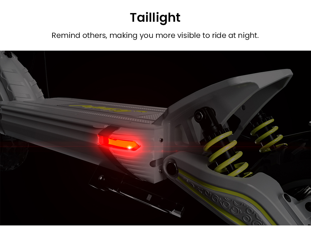 Mukuta 10 Plus Electric Scooter, 1400W*2 Motor, 60V 20.8Ah Battery, 10 inch Tires, 46mph Max Speed, 62 miles Range, Dual Hydraulic Brakes, Quadruple Spring Suspension, LCD Display