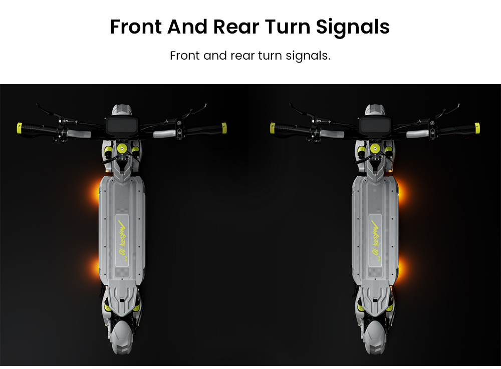 Mukuta 10 Plus Electric Scooter, 1400W*2 Motor, 60V 25.6Ah Battery, 10 inch Tires, 46mph Max Speed, 74 miles Range, Dual Hydraulic Brakes, Quadruple Spring Suspension, LCD Display