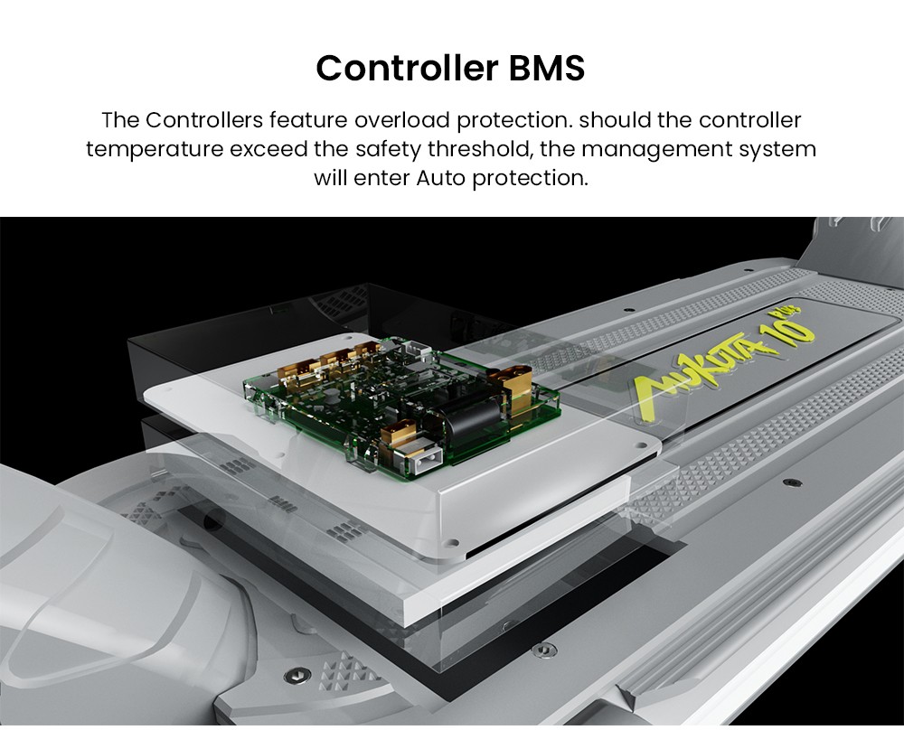 Mukuta 10 Plus Electric Scooter, 1400W*2 Motor, 60V 25.6Ah Battery, 10 inch Tires, 46mph Max Speed, 74 miles Range, Dual Hydraulic Brakes, Quadruple Spring Suspension, LCD Display
