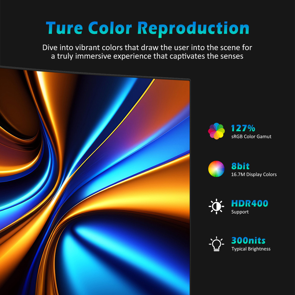 Refurbished TITAN ARMY C49SHC 49-inch Gaming Monitor, 3840*1080 CSOT HVA Panel, 32:9 Oversized Curved Screen, 144Hz High Refresh Rate, Adaptive-Sync, 1*HDMI 2.0 1*DP 1.4 1*Full-Feature USB-C 1*USB-B 2*USB-A, 65W Reverse Charging