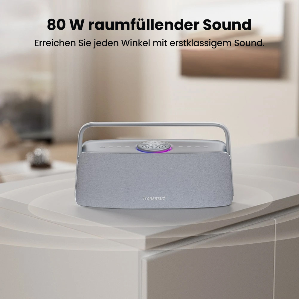Tronsmart Fiitune X30 Home Spatial Audio-Lautsprecher, Hi-Res-Audio, 14 Stunden Akkulaufzeit