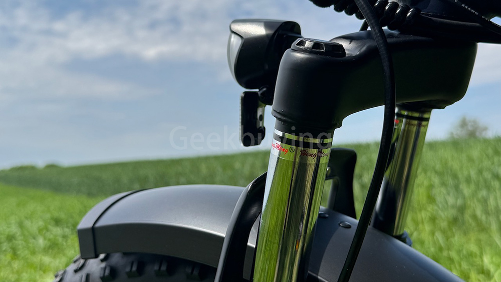 Touroll S2 Elektrofahrrad, 650 W max. Leistung, 48 V 15 Ah Akku, 20 x 4,0 Zoll Reifen, 25 km/h Max. Geschwindigkeit, 150 km max. Reichweite, mechanische Scheibenbremse & E-Bremse, mechanischer Stoßdämpfer, Shimano 7-Gang-Getriebe