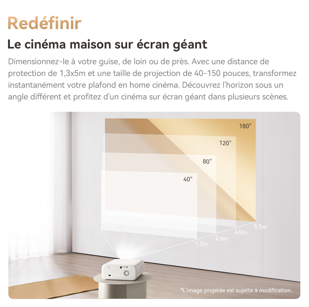 Projecteur LCD Wanbo X5