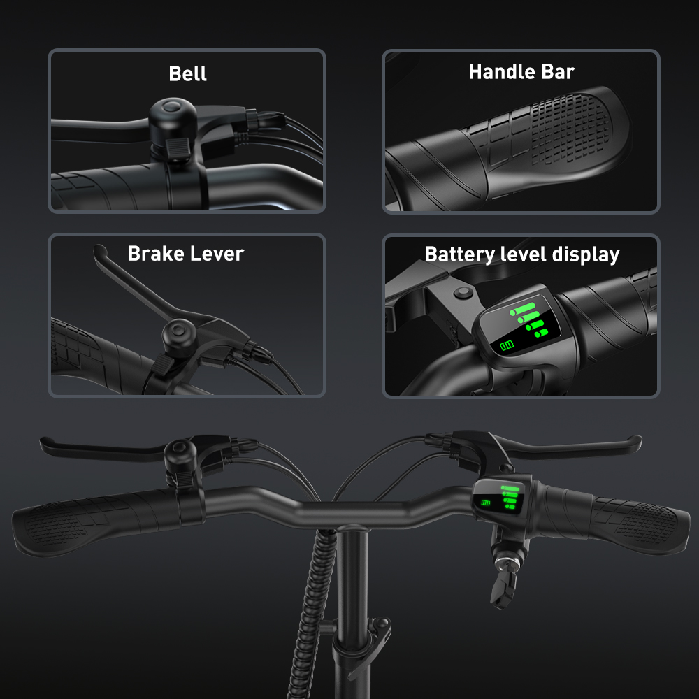 Refurbished iScooter F2 Electric Scooter with Seat & Rear Basket, 500W Motor, 36V 7.8Ah Battery, 10 inch Tires, 30km/h Max Speed, 30km Range, Front & Rear Drum Brakes, 120kg Max Load