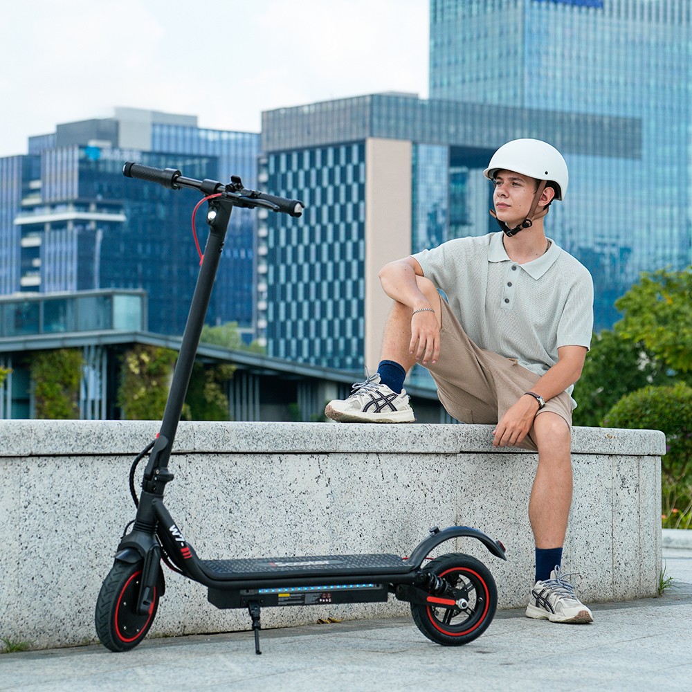 Refurbished iScooter W7 Electric Scooter, 350W Motor, 42V 7.8AH Battery, 8.5-inch Tire, 35km/h Max Speed, 30km Range, Disc Brake, Dual Shock Absorption, APP Control
