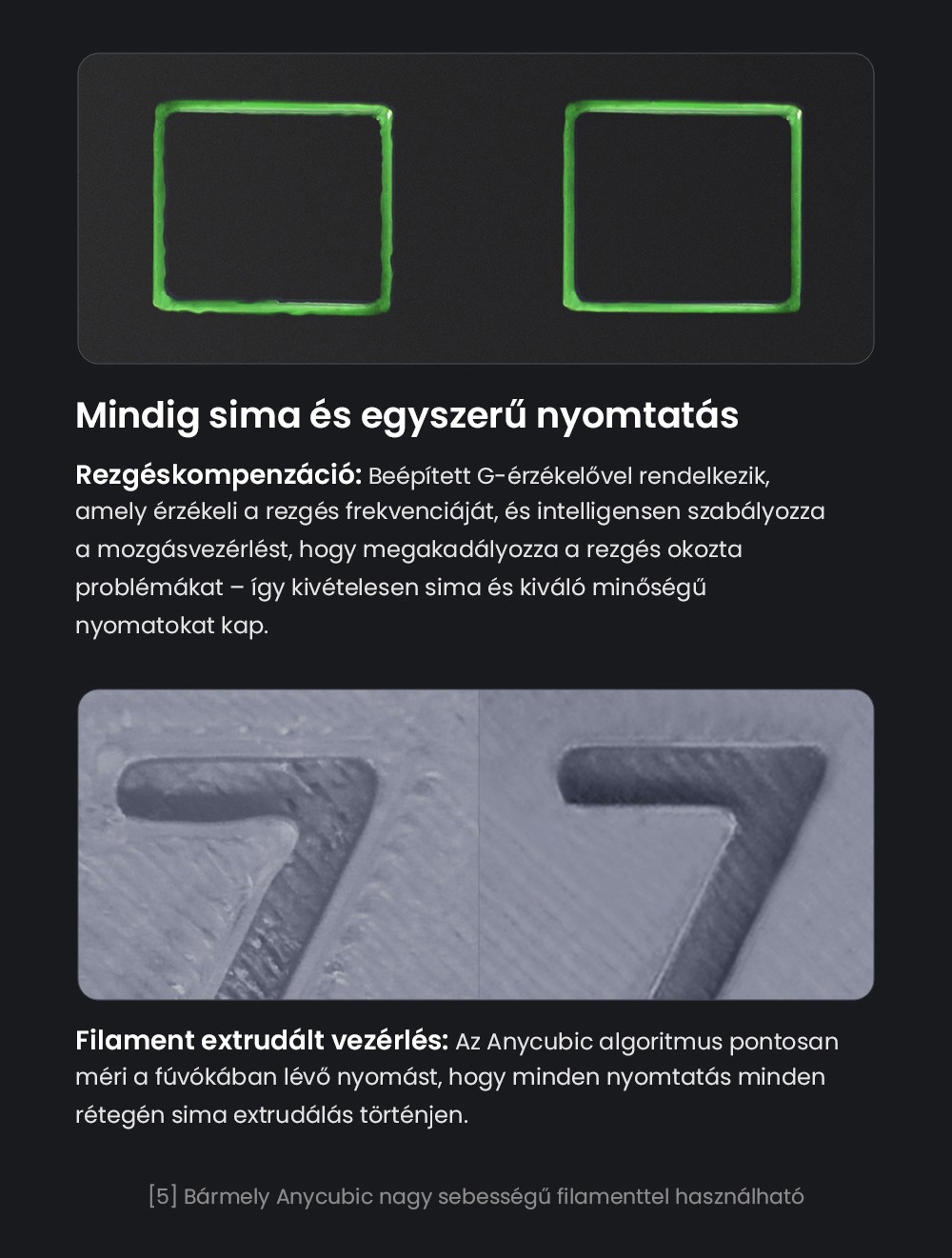ANYCUBIC KOBRA 3 COMBO 3D nyomtató, ACE Pro-val, Max. 600 mm/s sebesség, Kettős PTC fűtőrendszer, Intelligens többszínű nyomtatás, Automatikus szintezés, Fúvóka eltömődés-észlelés, Bővíthető méret 250x250x260mm