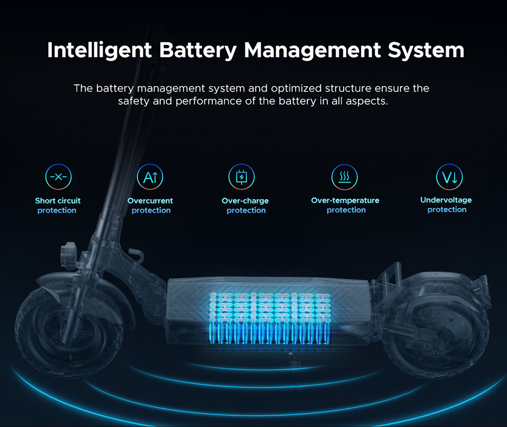 ENGWE Y600S Electric Scooter, 500W Motor, 48V 18Ah Battery, 10 inch Tires, 25km/h Max Speed, 70km Range, Mechanical Disc Brake