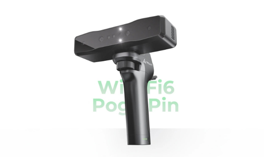 Creality CR Scan Otter Lite 3D-Scanner, 0,05 mm Genauigkeit, Objekte zwischen 20-2000 mm, 24-Bit-Vollfarbscannen, Gesichts- und Körperscan