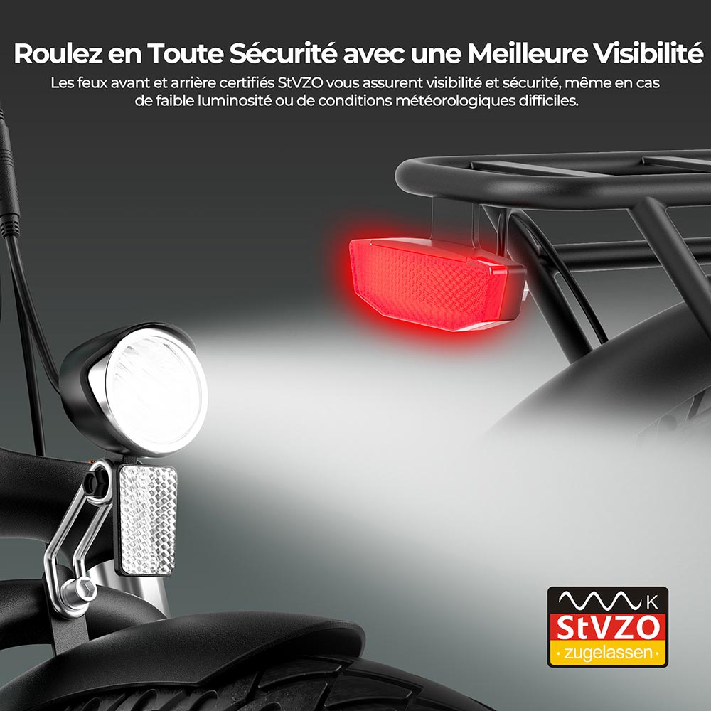 Foride Urbano 1 Vélo électrique, moteur central 250 W, batterie 36 V 13 Ah, pneus 26 pouces, vitesse maximale 25 km/h, autonomie 110 km, freins à disque hydrauliques, fourche à suspension avec blocage, transmission Shimano 7 vitesses