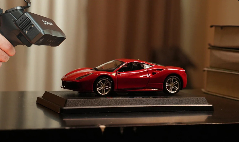 Creality CR Scan Otter Lite 3D-Scanner, 0,05 mm Genauigkeit, Objekte zwischen 20-2000 mm, 24-Bit-Vollfarbscannen, Gesichts- und Körperscan