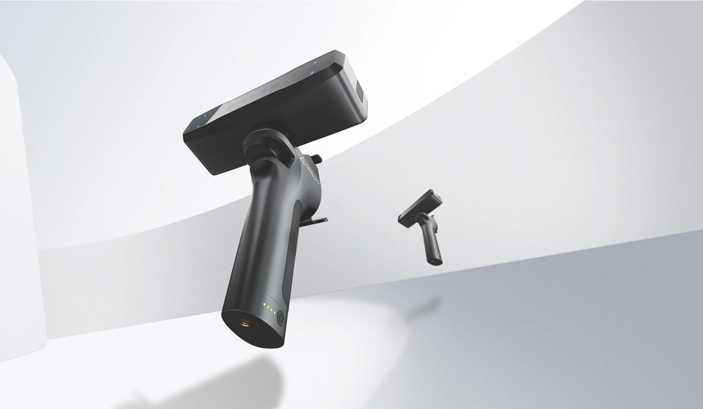 Creality CR Scan Otter Lite 3D-Scanner, 0,05 mm Genauigkeit, Objekte von 20 bis 2.000 mm, 24-Bit-Farbscans, Gesicht und Körper