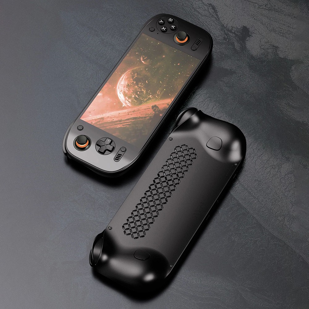 AYN Odin 2 Portal Handheld Game Console, 7 inch 1080p 120Hz OLED Touchscreen, 12GB RAM 512GB Storage, 8000mAh Battery, Android 13, WiFi 7 Bluetooth 5.3 - Indigo