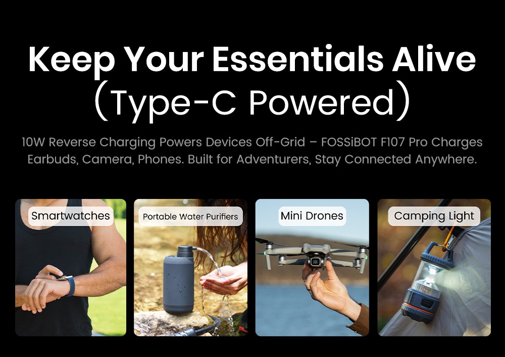 FOSSiBOT F107 Pro Robustes Smartphone, 12+512 GB, 6,95-Zoll-Display, 28.000-mAh-Akku, 200-MP-KI-Kamera, 66-W-Schnellladung, Nachtsicht und 5G