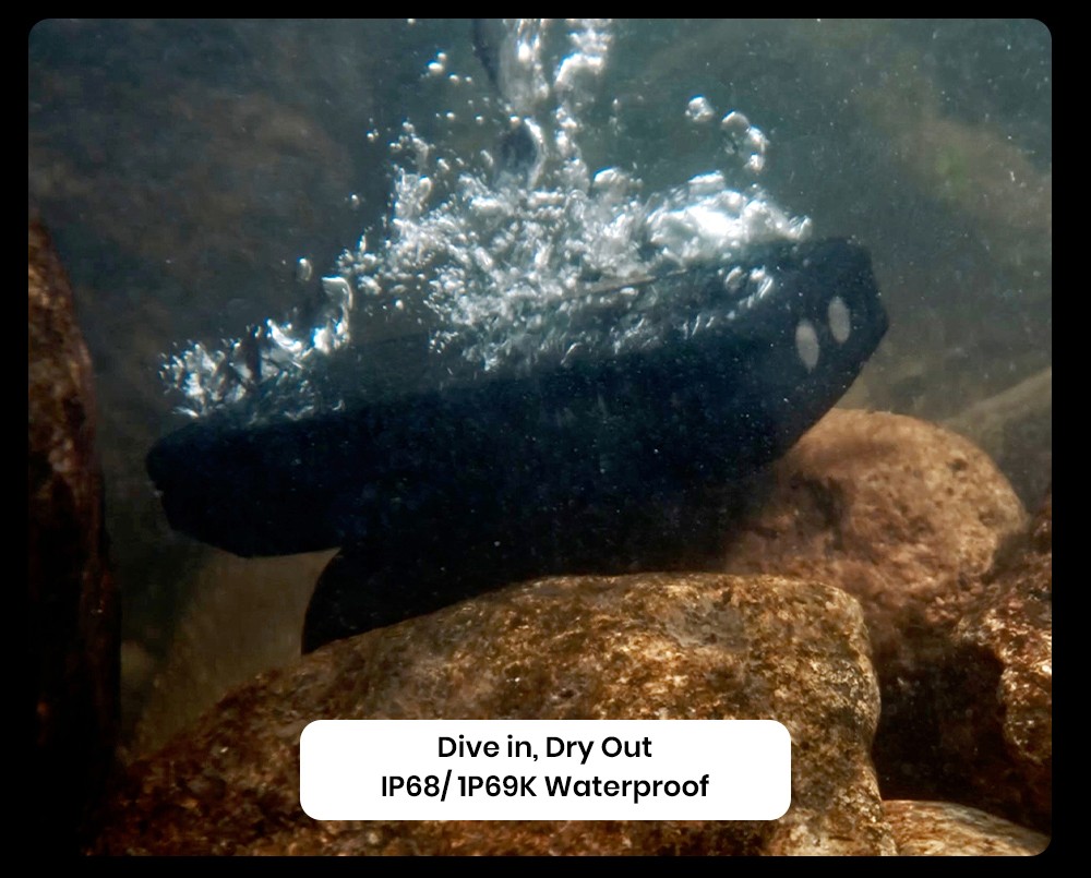 FOSSiBOT F107 Pro Robustes Smartphone, 12+512 GB, 6,95-Zoll-Display, 28.000-mAh-Akku, 200-MP-KI-Kamera, 66-W-Schnellladung, Nachtsicht und 5G