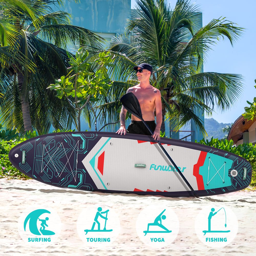FunWater SUPFW50B Stand Up Paddle Board 350*90*15cm