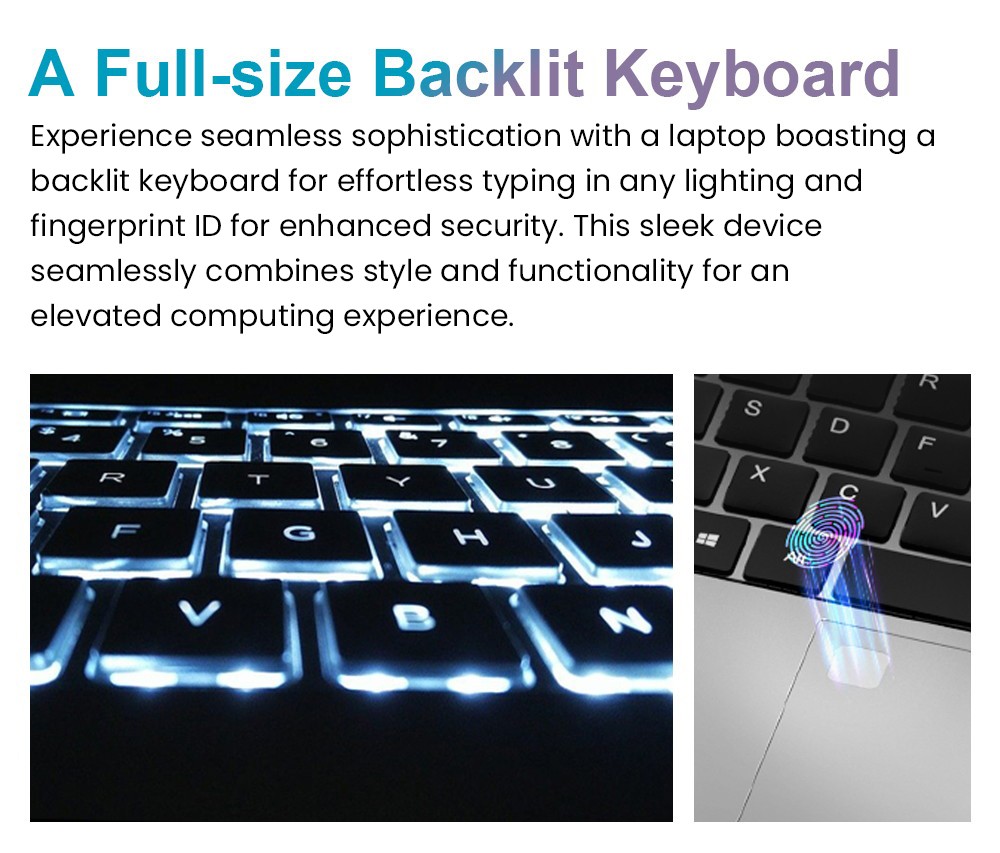 Refurbished Ninkear N15 Air Laptop, 15.6'' 1920*1080 IPS Screen, Intel N95 Alder Lake-N, 16GB RAM 512GB SSD, Dual Band WiFi Bluetooth4.2, 2*USB3.0 1*HDMI 1*Micro SD Card Slot, 44Wh Battery, 180° Open and Close, Backlit Keyboard, Fingerprint Unlock