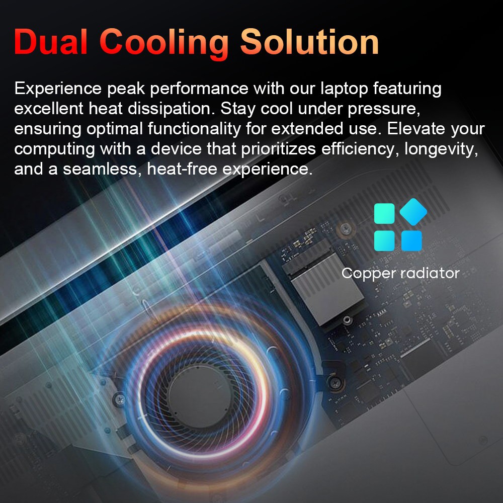 Refurbished Ninkear N15 Air Laptop, 15.6'' 1920*1080 IPS Screen, Intel N95 Alder Lake-N, 16GB RAM 512GB SSD, Dual Band WiFi Bluetooth4.2, 2*USB3.0 1*HDMI 1*Micro SD Card Slot, 44Wh Battery, 180° Open and Close, Backlit Keyboard, Fingerprint Unlock