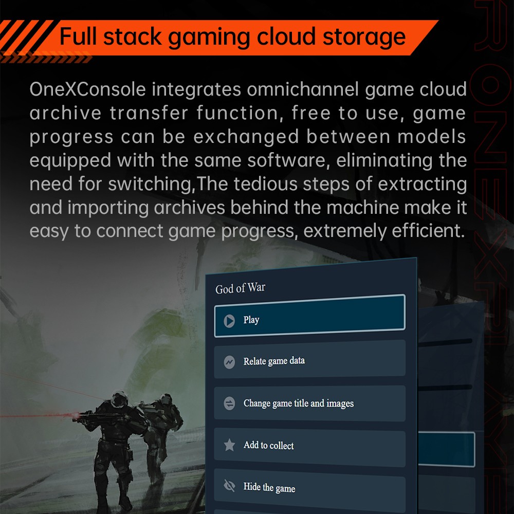 Refurbished ONE Netbook OneXFly F1 Pro Handheld Game Console, 7'' 1920*1080 OLED Screen, AMD Ryzen AI 9 HX 370 CPU 12 Core Max 5.1GHz, 144Hz Refresh Rate, 64GB LPDDR5x RAM 4TB SSD, 2*USB-C 4.0, 1*USB-A 3.0, 1*TF Card Slot, 1*Audio - US Plug
