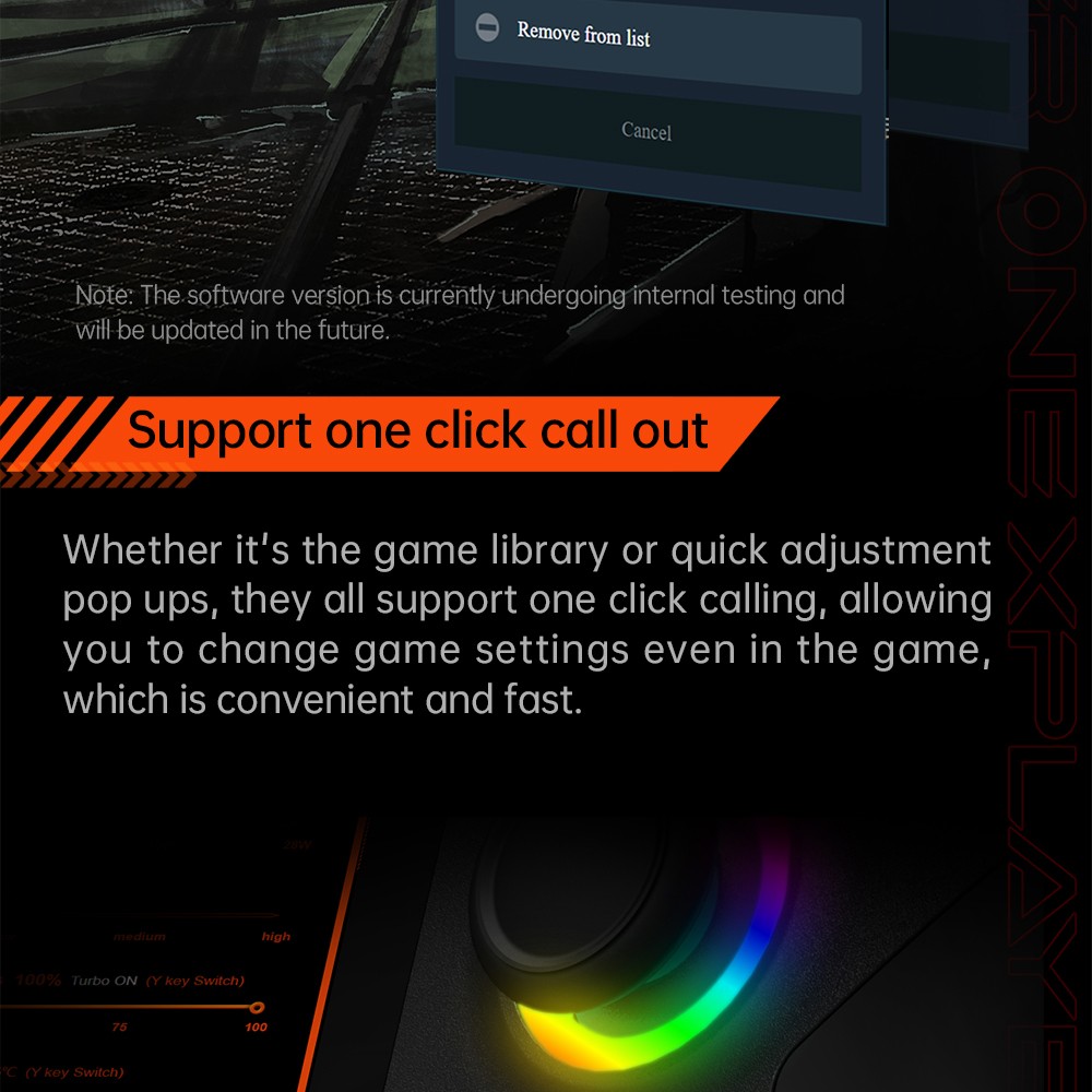 Refurbished ONE Netbook OneXFly F1 Pro Handheld Game Console, 7'' 1920*1080 OLED Screen, AMD Ryzen AI 9 HX 370 CPU 12 Core Max 5.1GHz, 144Hz Refresh Rate, 64GB LPDDR5x RAM 4TB SSD, 2*USB-C 4.0, 1*USB-A 3.0, 1*TF Card Slot, 1*Audio - US Plug