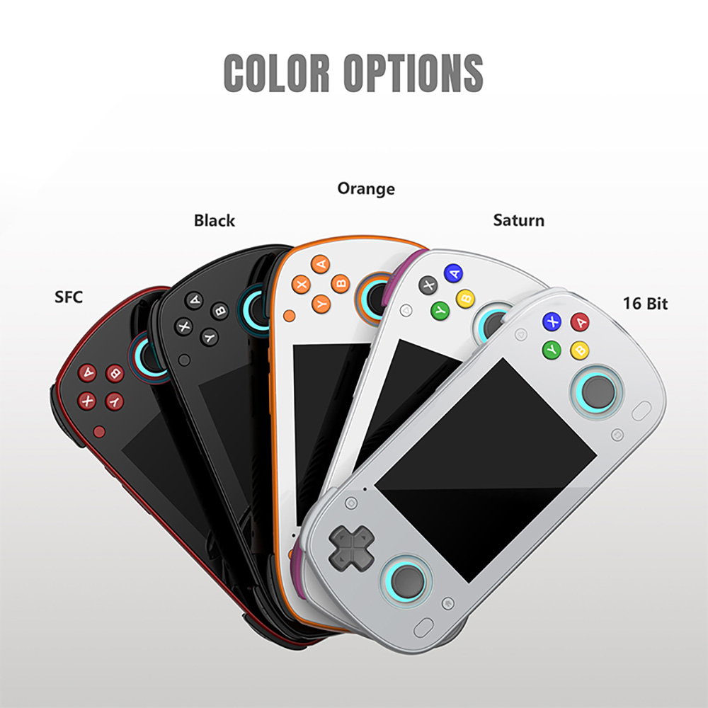 Refurbished Retroid Pocket MINI Game Console, 3.7-inch 1280*960 AMOLED Screen, 6GB LPDDR4x RAM 128GB UFS 3.1 Storage, Android 10, 4000mAh Battery, WiFi 6 Bluetooth 5.1, Active Cooling