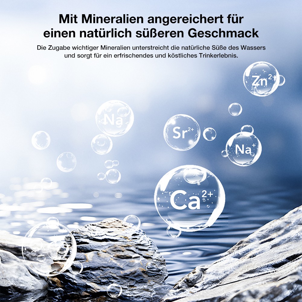 JIMMY R9 Tisch-Reverse-Osmose-Wasserfilter, 7-Stufen + UV + Remineralisierung, 3s Heißwasser, 7 Temperaturen, 3:1 Verhältnis, Grau